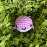 crochet baby whale keychain 2